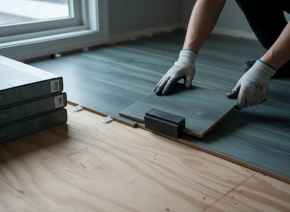 Luxury Vinyl Plank Installation company in Taylor, ND